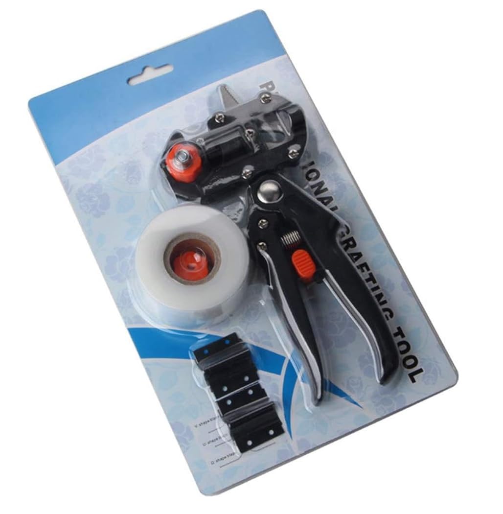 S.K.International Garden Grafting Tool including Pruning Shears Scissor with 3 Blades and Grafting Tape (B09QYWGXDF) Amazon Price History, Amazon Price Tracker