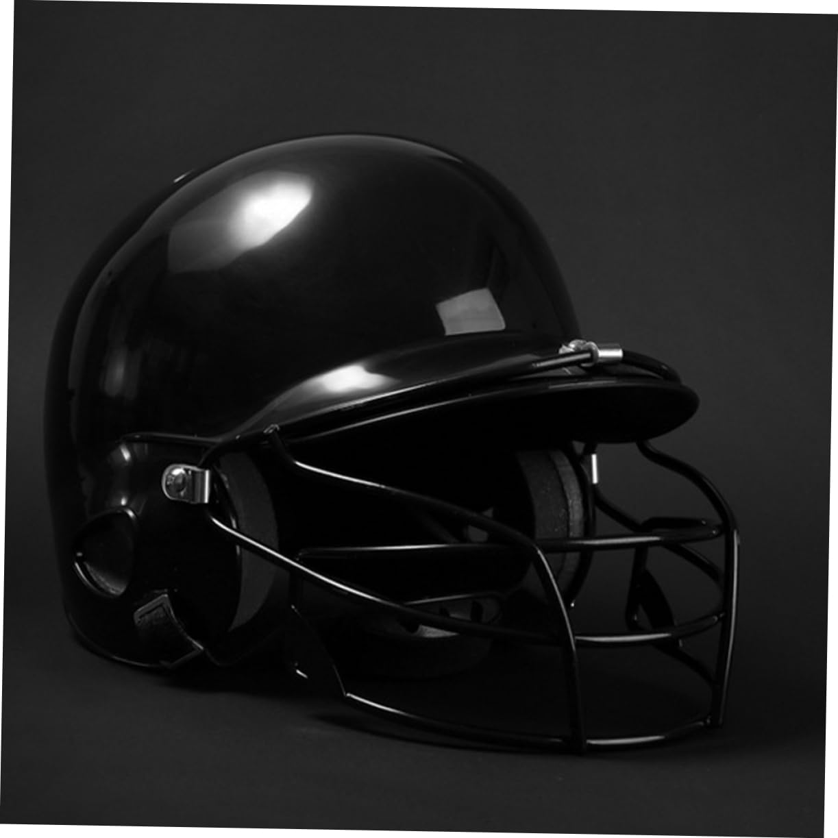 BESPORTBLE Casque De Protection Faciale Casques Faciaux Professionnels Casques De Base-Ball Casque De Base-Ball Face Rack Baseball Pratique Protection du Visage Balle- De Base-Ball