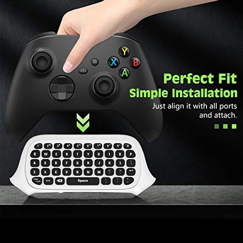image for TiMOVO Green Backlight Keyboard for Xbox One, Xbox Series X/S,Wireless