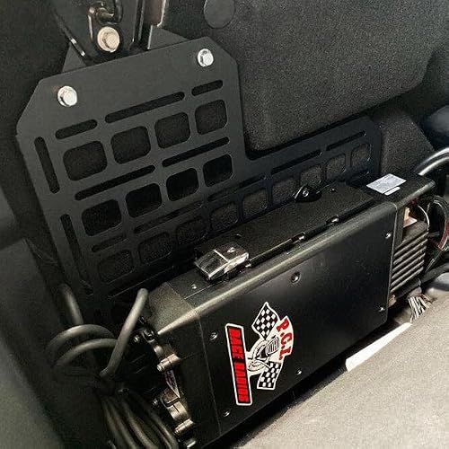 BuiltRight Industries Rear Seat Back Storage Panel – Compatible with F-150 & Raptor (2015-2024), F-250/F-350 (2017-2024)– Secure Gear Mounting & Organization