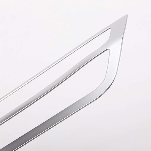 Miniatura 8 de YIWANG Marco de decoración de consola central de automóvil ABS cromado para BMW X3 G01 X4 G02 2018-2020 Accesorios de automóvil (plata)