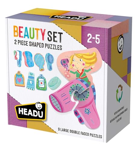 Headu Beauty Set A cosa serve? MU28504 Gioco Educativo Ecosostenibile Per Bambini 2-5 Anni Made in Italy