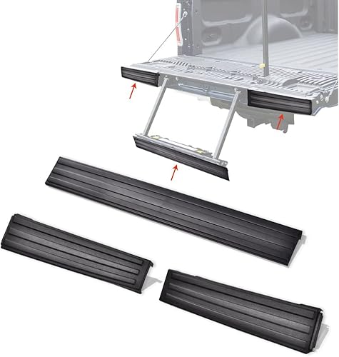 Vista 14 de PIT66 Tapa de moldura para portón trasero, compatible con Ford F-150 2015-2020 Protector de moldeo (no compatible con Flex Step), parte superior