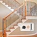 Sidasu 10‑Pack Aluminum Baluster Flat Shoes with Screws for 1/2