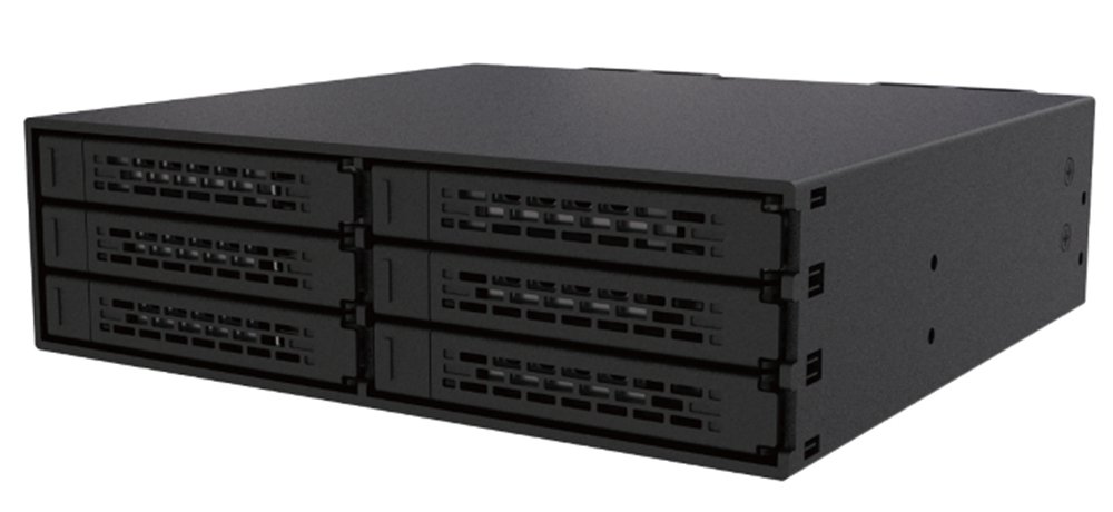 Icy Dock MB996SP-6SB 6-in-1 SATA Hot Swap Backplane Cage for RAID