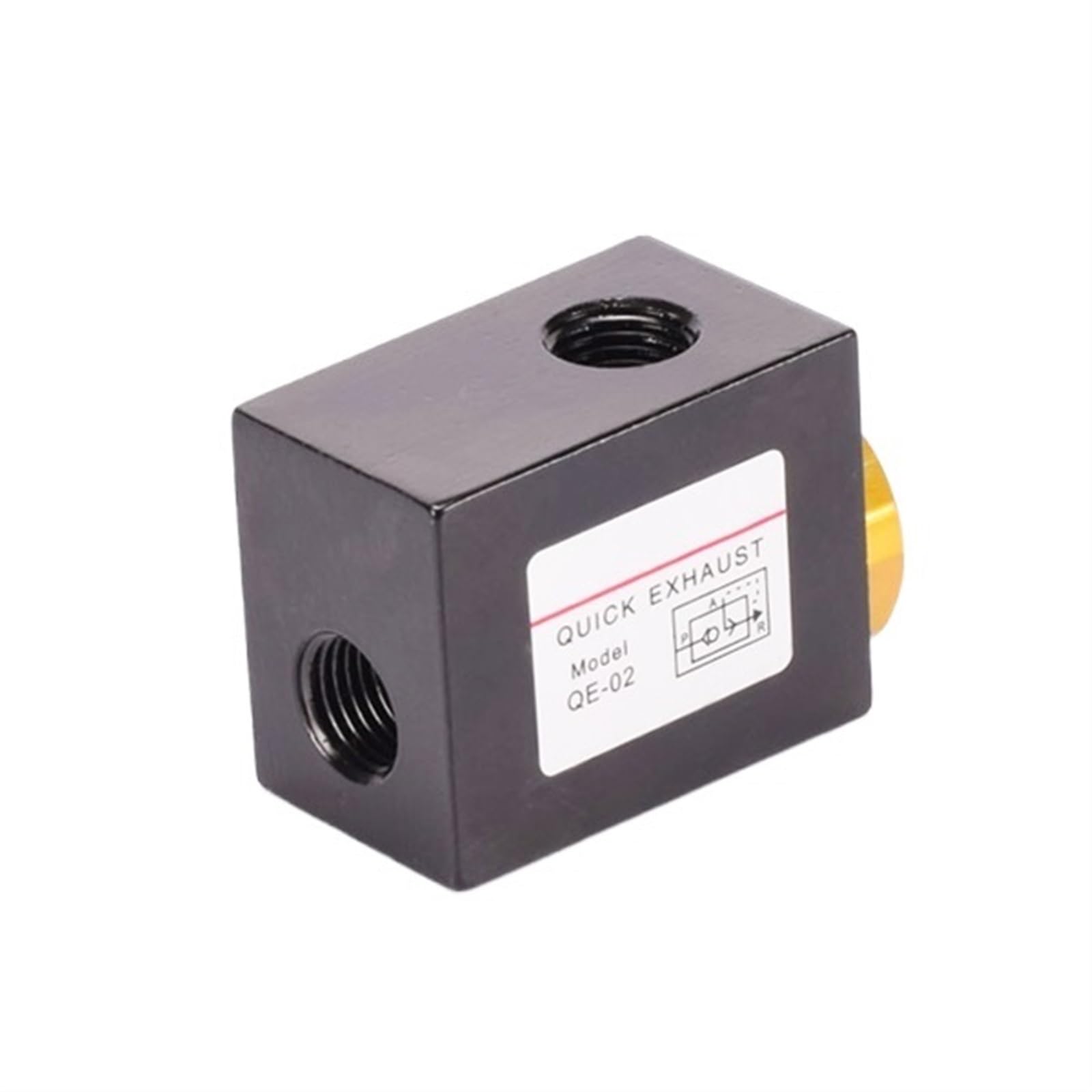 1 Pz QE-02 QE-03 QE-04 Valvola di Scarico pneumatica valvola di Scarico 1/4 "BSPT Valvola limitatrice di Pressione di Scarico rapido(QE-01)