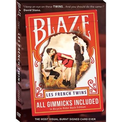 Blaze DVD Gimmick illusionnisme et routine de cartomagie visuelle