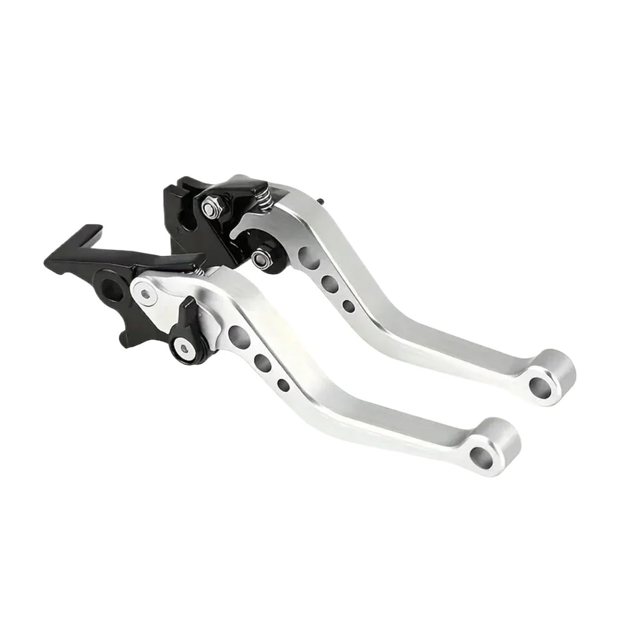 WKDYRIWO Universal Motorcycle Clutch Brake Handle Drum Lever Adjustable CNC Modification Horn Motorbike Accessories Motorcycle Brake Clutch Levers