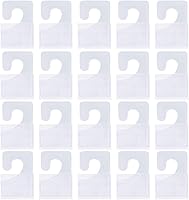 Vista 5 de Pestañas transparentes autoadhesivas para colgar, ganchos de plástico, pestañas de mano, ranura de agujero, pestaña plegable para tienda minorista