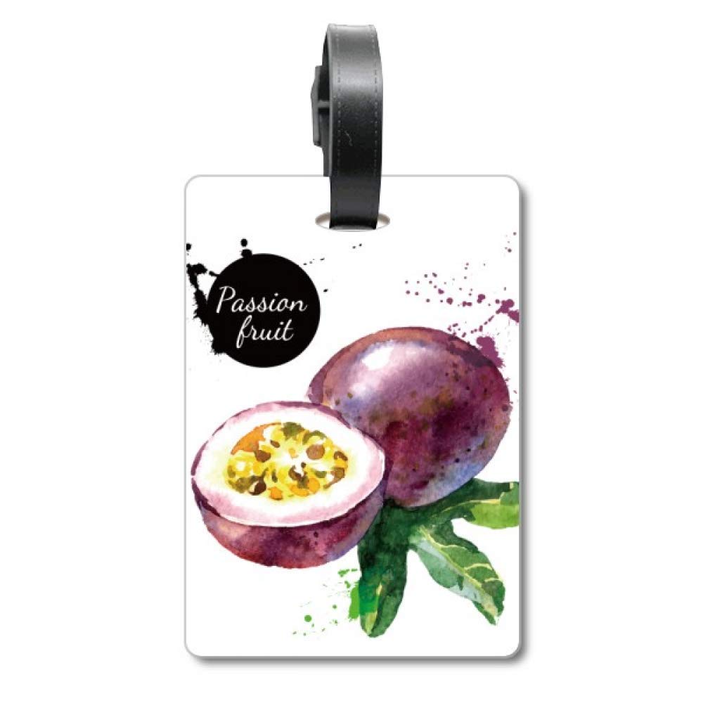 Étiquette de valise fruit de la passion pour bagage de voyage