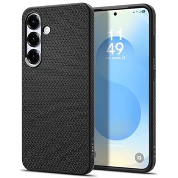 Capa Spigen para Galaxy S25, Liquid Air [sem ímã] para Samsung Galaxy S25 - preta