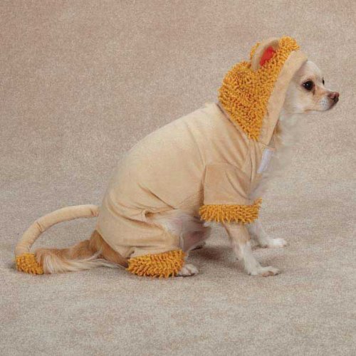 Disfraz para perro Jungle King tamaño Medium miniatura 2