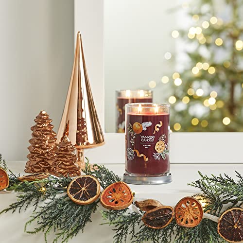 Image of Yankee Candle Holiday Zest Scented Signature 20oz Large Tumbler 2-Wick Candle Over 60 Hours of Burn Time