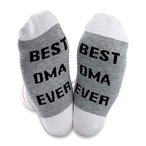 2PAIRS Best Oma Ever Mother's Day Gift for Grandma To Be