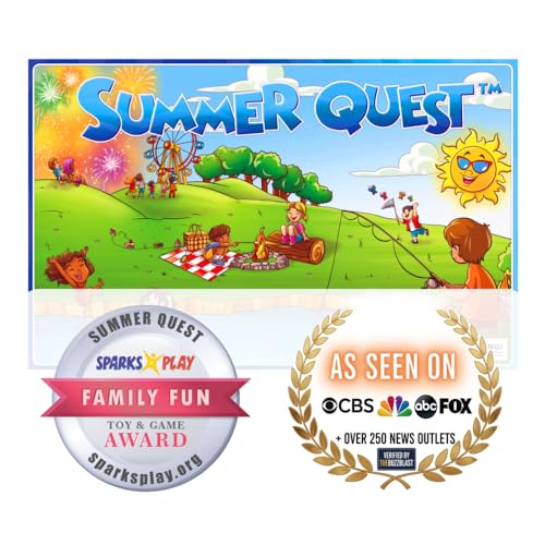 Summer Quest Juego de Mesa para 2-4 jugadores, Edad 5+ miniatura 2