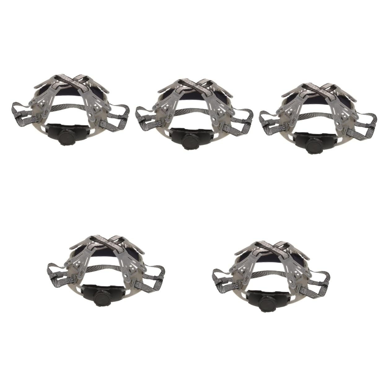 SHINEOFI Forro del Casco Banda para el Sudor del Casco Industrial Barbilla de Casco Universal Forro de Casco Ajustable suspensión de Casco Duro el plastico Grey