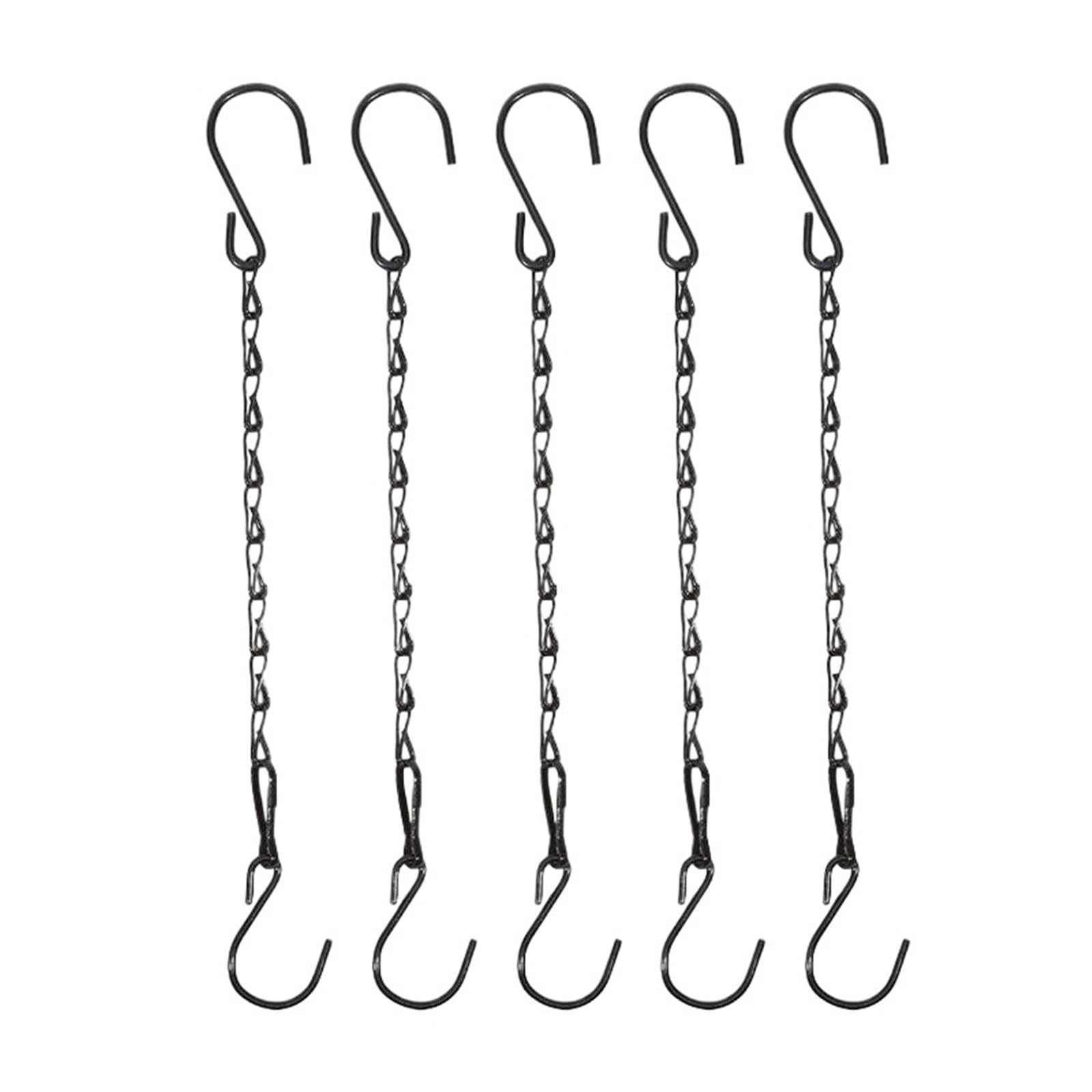 WUYXTO 10/20Pcs Hanging Baskets Chains With Hooks Flower Plant Pot Hanger Chain Pendant Grow Tool For plant
