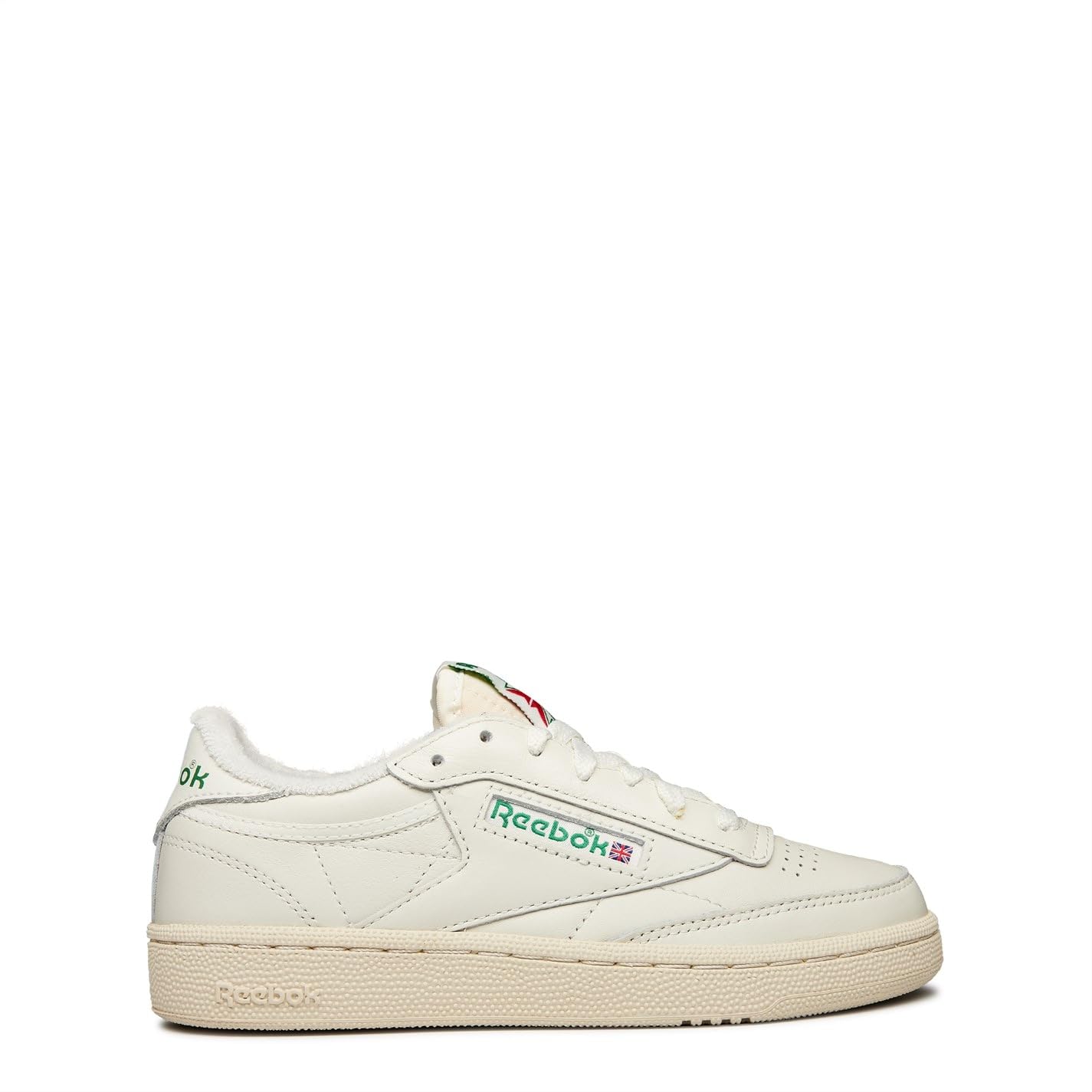 Reebok Club C 85 Vintage, Sneaker Donna, Chalk Alabas Glegrn, 35.5 EU
