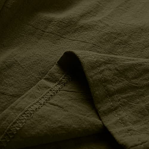 Pantalones cortos de lino para hombre talla Medium miniatura 5