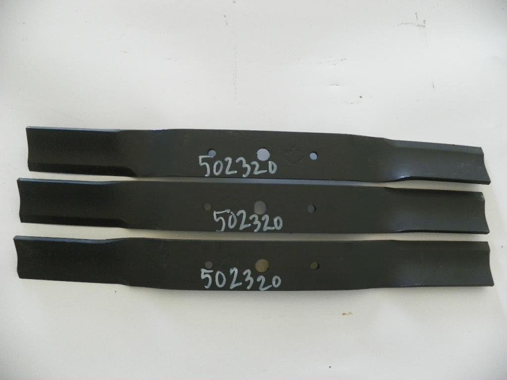 King Kutter 60" Finish Mower Blades Set of 3, Code 502320