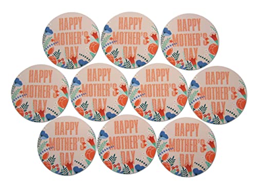 Imanes Decorativos Redondos Pequeños Flores 10 Pzs miniatura 3