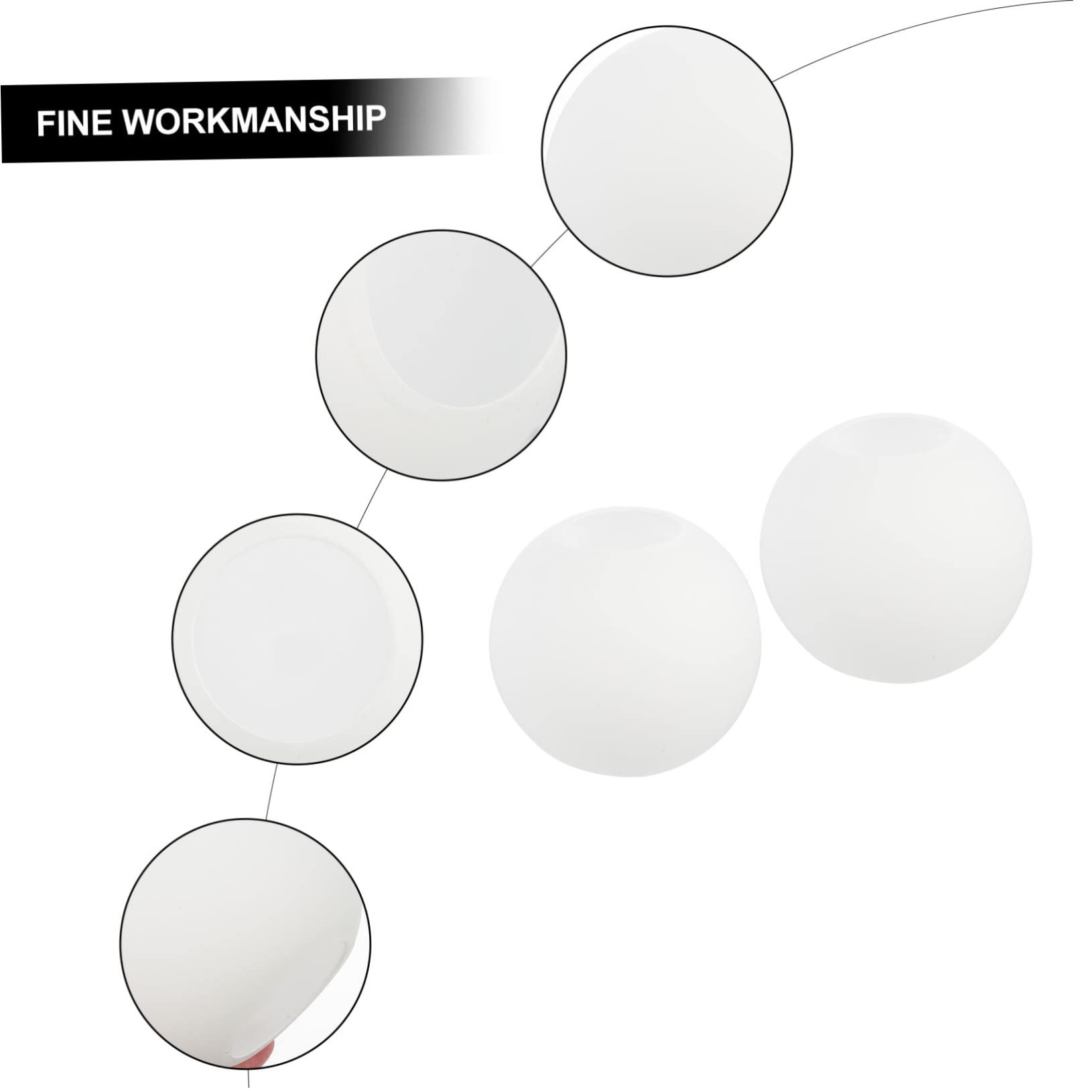 SHINEOFI 2 Pièces Écran de Lampe de Bureau Craquelé Lot de Abat Jour Décoratif pour Lampe de Table Plafond pour Doux Votre Chambre Bureau