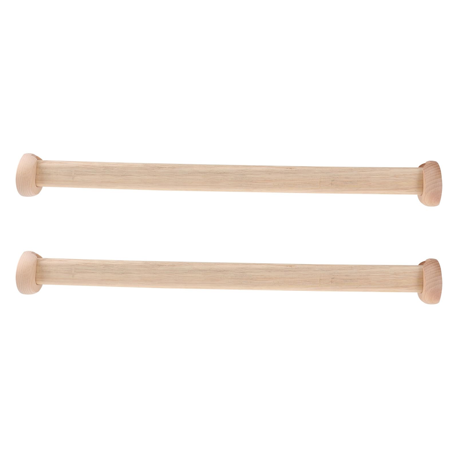 Barre de penderie en bois kaki Toyvian pour armoire robuste et facile à monter