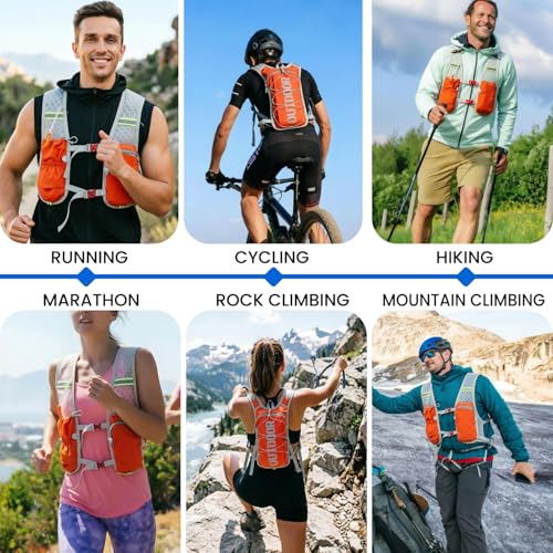 Sac à dos de course fonctionnel pour marathons et cyclisme de distance - 5