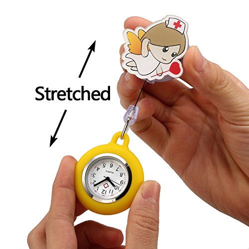 JSDDE Set di 5 orologi da infermiera, da