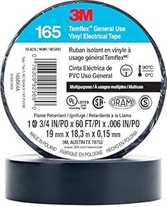3M Temflex 165 Vinyl Isolierband 10 Rollen