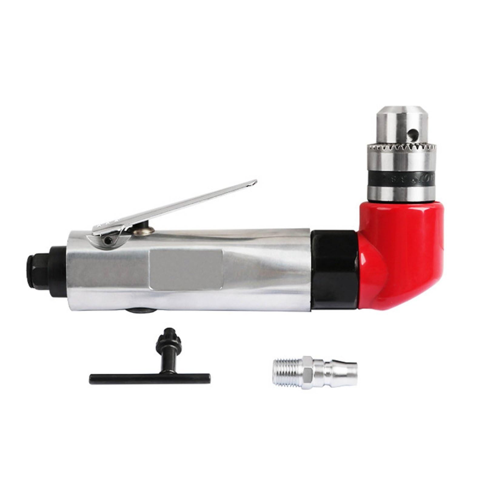 perfeclan Neumático Taladro Compacto con Material Resistente Alta Velocidad de Rotación Ajuste de Mandril Efectivo y Palanca Cómoda Adecuado para Proyectos de Bricolaje y Espacios Reducidos