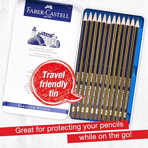 Faber-Castell FC900012 Graphite Pencils Drawing Set: 12 Art Pencils thumb #3