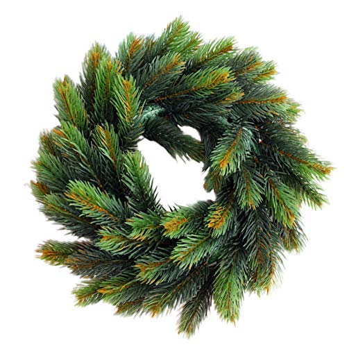 Couronne de Noël artificielle et guirlande de pin d'automne pour décoration maison