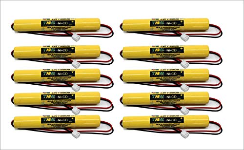 10pc Gold Peak/DANTONA GP2800-RD Replacement Battery