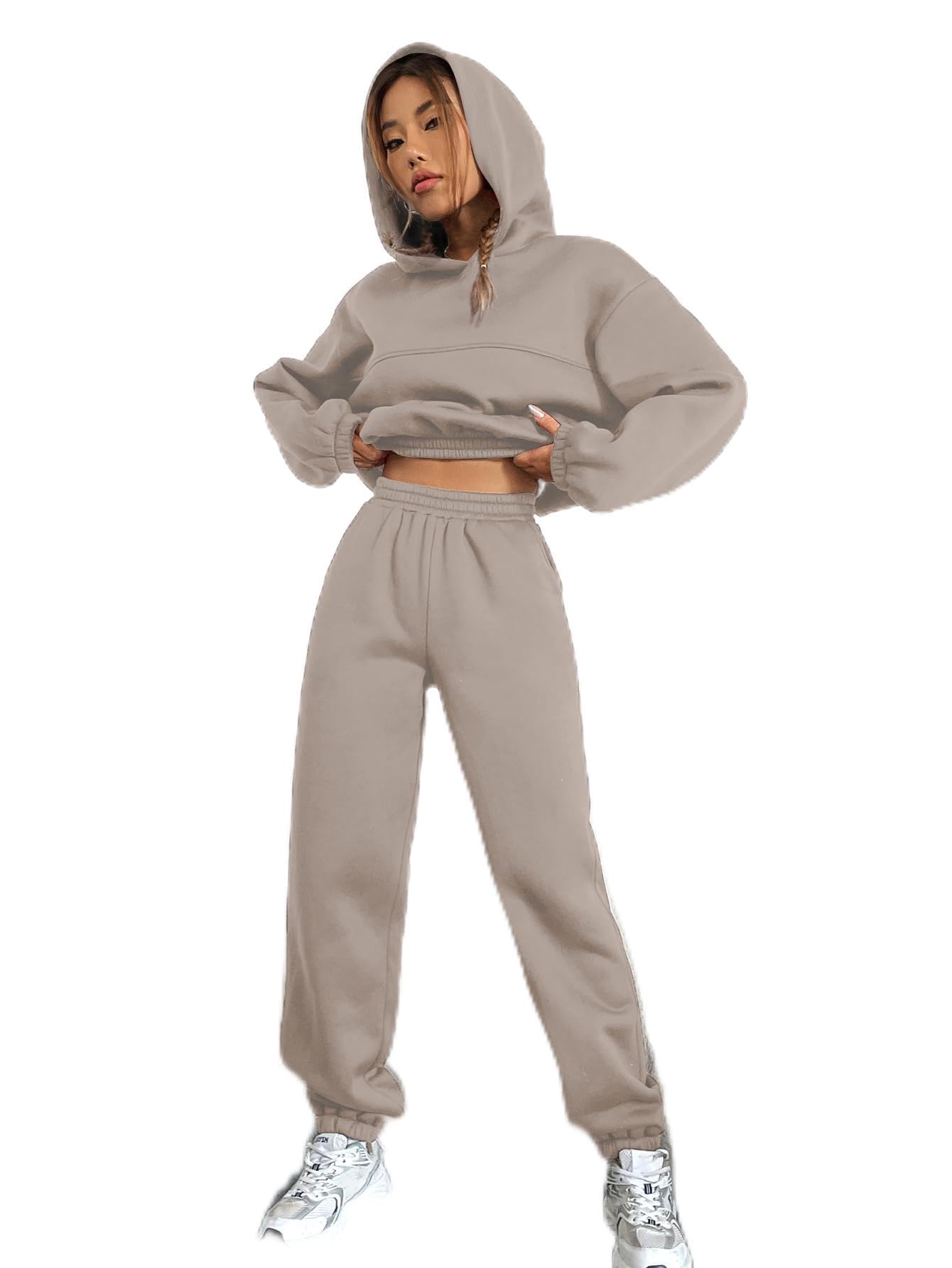 Shein Sudadera Mujer Conjunto De Sudadera Con Capucha Y Pantalones