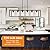 VINLUZ 6-Light Chandeliers Black Finished Farmhouse Dining Room Lighting Fixtures Hanging Industrial Modern Kitchen Island Pendant Lighting with Clear Glass Ceiling Lights for Restaurant Bar Hotel