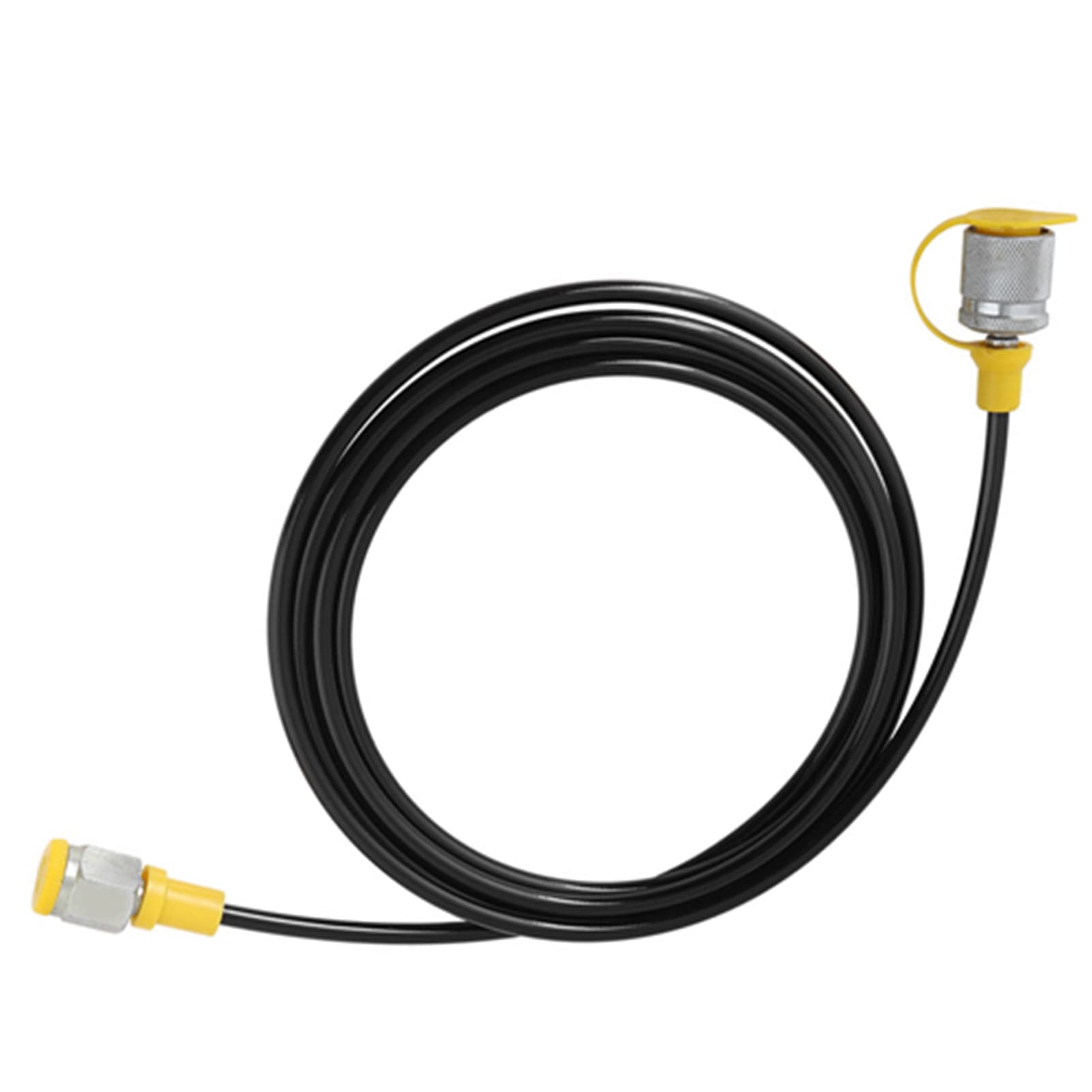 Hydraulic Pressure Test Hose 2.0m/6FT M16*2-1/4BSP High-Strength Fiber-Reinforced Pressure Measuring Hose for Hydraulic System Testing and Gauge Connection