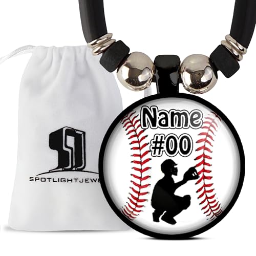 Personalized Baseball Necklace for Boys