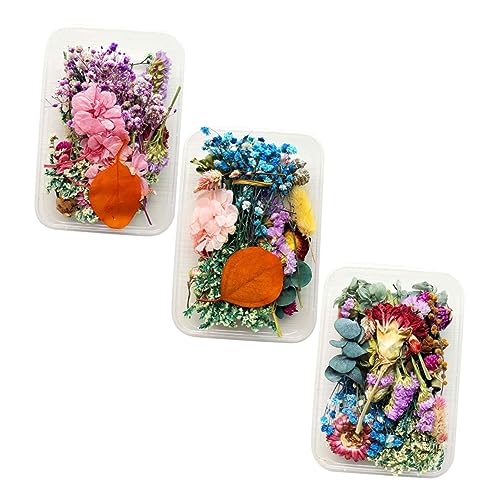 Set de 3 cajitas de flores secas aromáticas Unomor miniatura 1