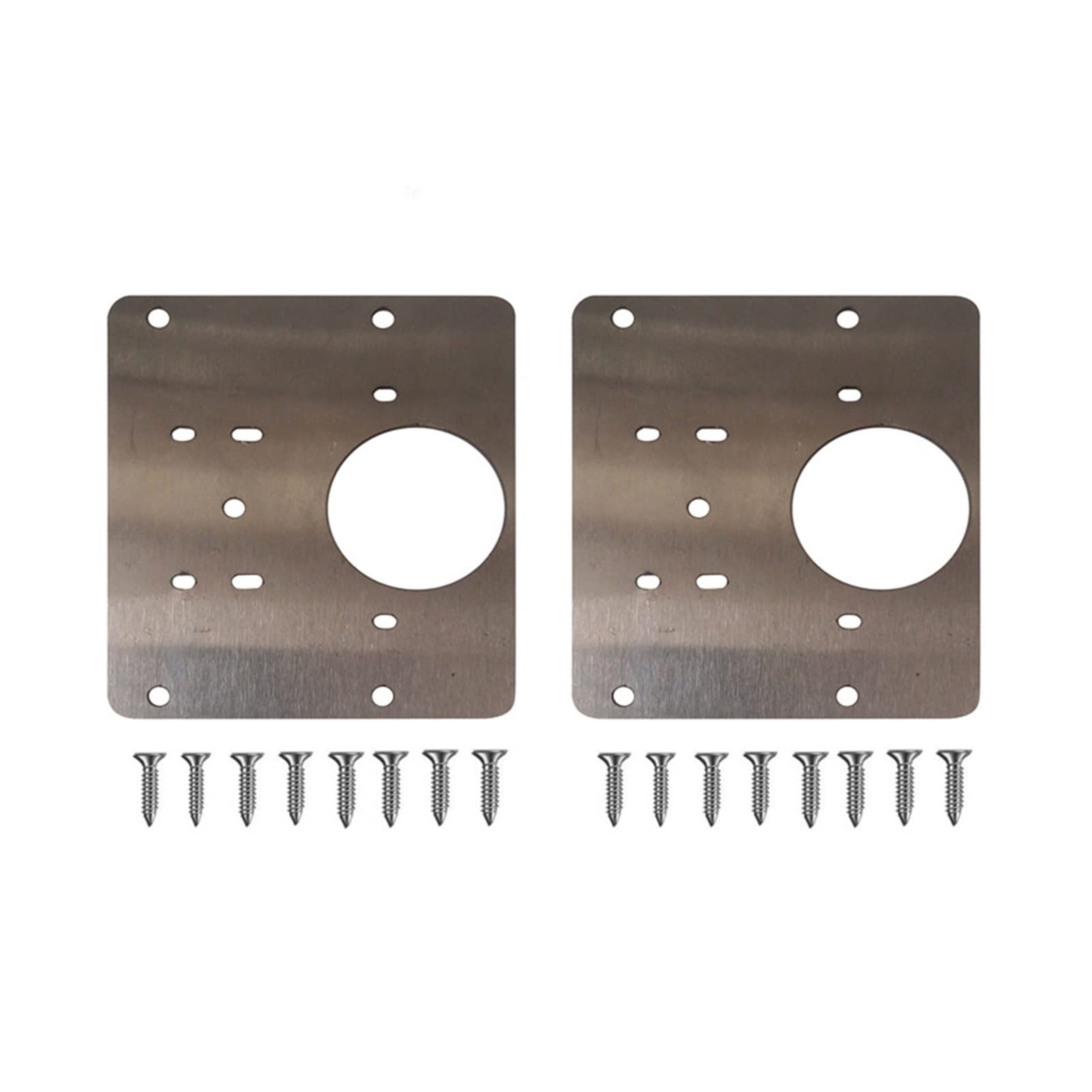 Nvsfzgiyg One Color Alloy Metal Door Hinges, Rust-Proof, Suitable For Wooden Cabinets, Box(6Pc)