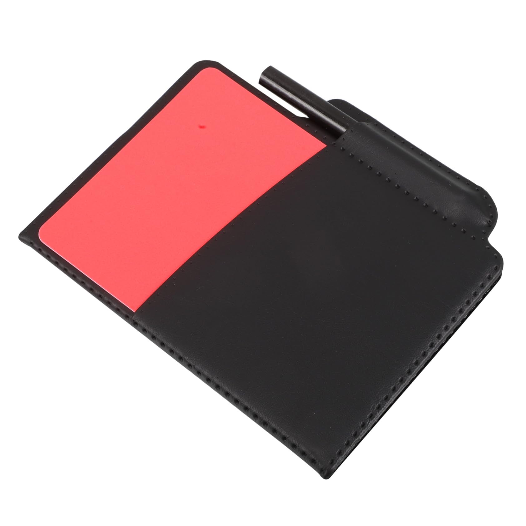 BRIGHTFUFU Professional Soccer Referee Kit Red Yellow Cards Scoreboard Notebook Pencil for Games Tournaments