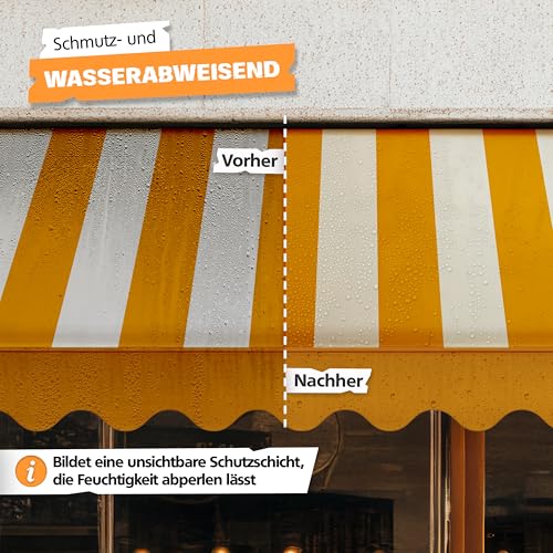 SPRINGER HX4000 - - Outdoor Imprägnierung 500 ml - - Made in Germany - - Imprägnierspray für Zelt, Pavillon, Markise, etc. - - Hält Textilien wasserdicht - - Atmungsaktiver Langzeitschutz