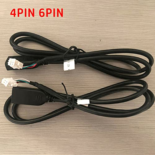 Universell 4-Pin & 6-Pin USB Förlängningskabel för Android Bilradio