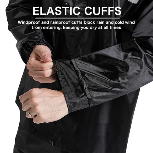 Traje impermeable reflectante para ciclismo hombre miniatura 5