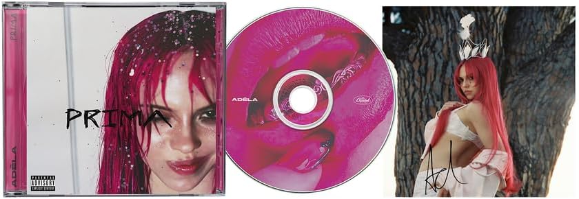 PRIMA CD W/Hand Signed Cover (Framed Display Case 6.5x12), ADÉLA