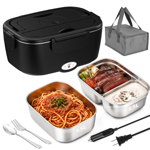 Electric Lunch Box Food Warmer SET DROPS TO (MORE OPTIONS AVAILABLE) - image 1