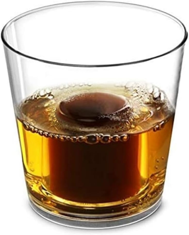 Elite Polycarbonate Bomb Shot CE 4.4oz / 125ml - Case of 24 | Bomb Cups, Jager Bomb Cups, Reusable Bomb Shots, Plastic Shot Gl - 25ml CE Shot with 100ml Chaser