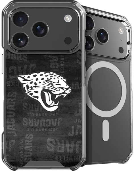 Skinit Phone Case Compatible with MagSafe iPhone 17 Pro Max - Officially Licensed NFL Jacksonville Jaguars Design