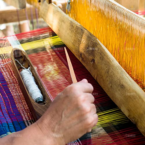 Auear, 5 Pack Wood Weaving Crochet Needle Wooden Hand Loom Stick Tapestry Sewing Making Diy Crafts Tools #TOP2