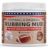 NOVATRA – Football Mud - Baseball Mud - Football Mudding & Conditioning Kit - Baseball & Football Rubbing Mud – Professional Break in kit for Better Grip and Control
